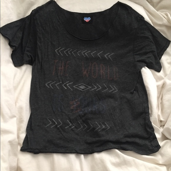 Junk Food retro t shirt “the world is yours” - Picture 1 of 4